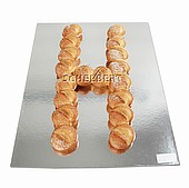 Partybrot Buchstabe ungefllt (U-Z)